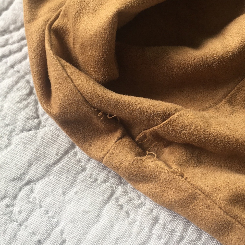 Suede Button Down - image 4